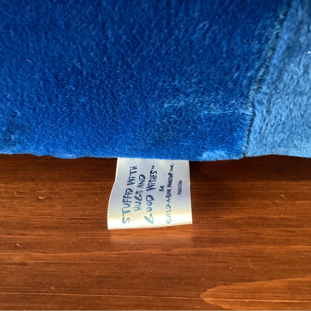 Build-A-Bear Blue and Yellow Plush Couch - Picture 9 of 9